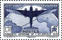 100th Crossing of the Southern Atlantic by Air
