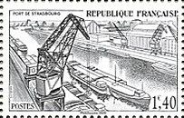 Cranes at Port of Strasbourg