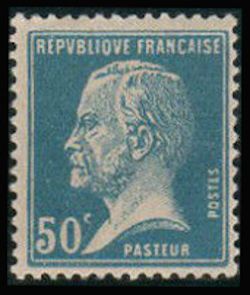Pasteur 50 c blue, 1923
