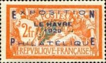 Philatelic Exhibition in Le Havre - Type Merson