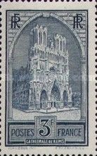 Reims- Cathedral (Yvert/Maury Type III)