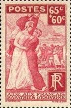 French Assistance to Repatriated from Spain