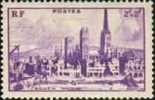 Rouen martyred city