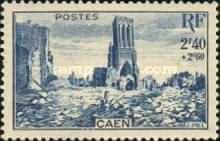 Caen martyred city