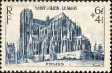 Le Mans. The Cathedral of St. Julien