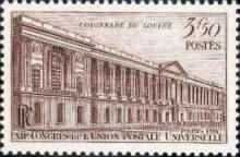U.P.U.- 12e congress. Colonnade of the Louvre