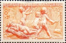 The Four Seasons by  Bouchardon. Summer