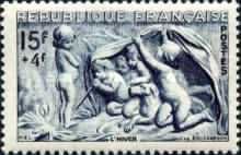 The Four Seasons by Bouchardon. Winter