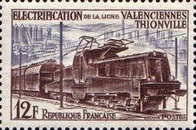 Electrification of the line Valenciennes - Thionville