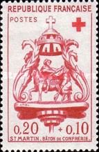 Saint Martin, 'bâton de confrérie'