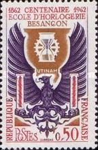 Centennial School of Watchmaking. Besancon UTINAM 1862-1962