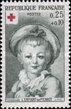 "The Child in Pierrot" by Fragonard (1732-1806)