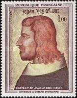 Portrait of John the Good (1359). Attributed to Girard of Or