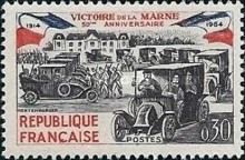 Victory of the Marne. 50th anniversary