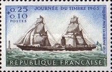 The Post-liner Guienne 1860