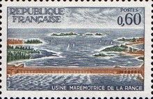 The Rance tidal power plant