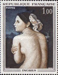 Dominique Ingres (1780-1867) "The Bather"
