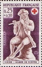 Ivory of Dieppe museum. Pied Piper