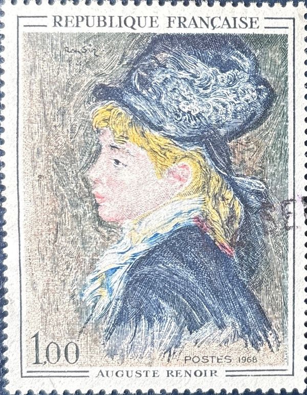 Auguste Renoir (1841-1919) "model"