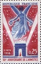 50th Anniversary of the Armistice, November 11, 1918