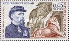 Siege of Belfort (1870-1871). Colonel Denfert-Rochereau
