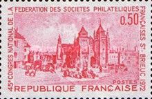 Philatelist Congress, Saint Brieuc, Saint Etienne Cathedral