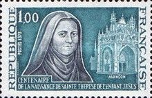Sainte Thérèse de l'enfant Jésus