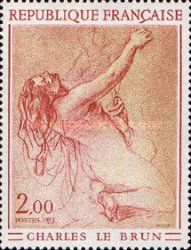 "Study of a Kneeling Woman" (Charles le Brun)