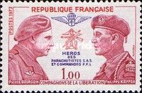 Bourgoin Pierre and Philippe Kieffer. SAS hero paratroopers
