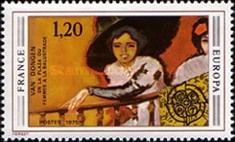 C.E.P.T.- Van Dongen "Woman on the railing"