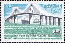 Opening of St Nazaire Bridge