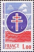30th anniversary of the Association of Free French