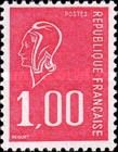 Marianne type Bequet (3 strips phosphorus)