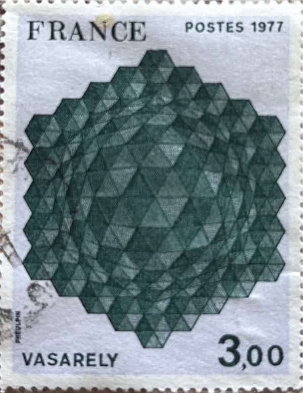 Victor Vasarely (1906-1997) Tribute to the Hexagon