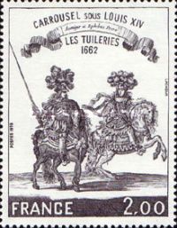 Carousel under Louis XIV. The Tuileries.