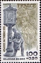 Collecting mail in 1900