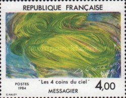 Jean Messagier "The four corners of the sky "