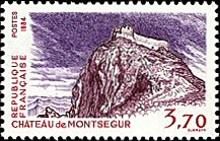 Ruins of Montsegur Fortress