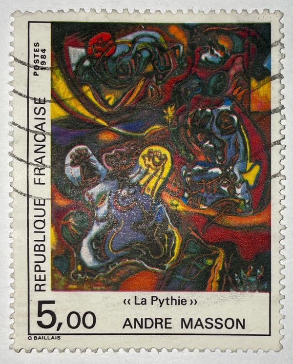 Andre Masson "The Pythia"