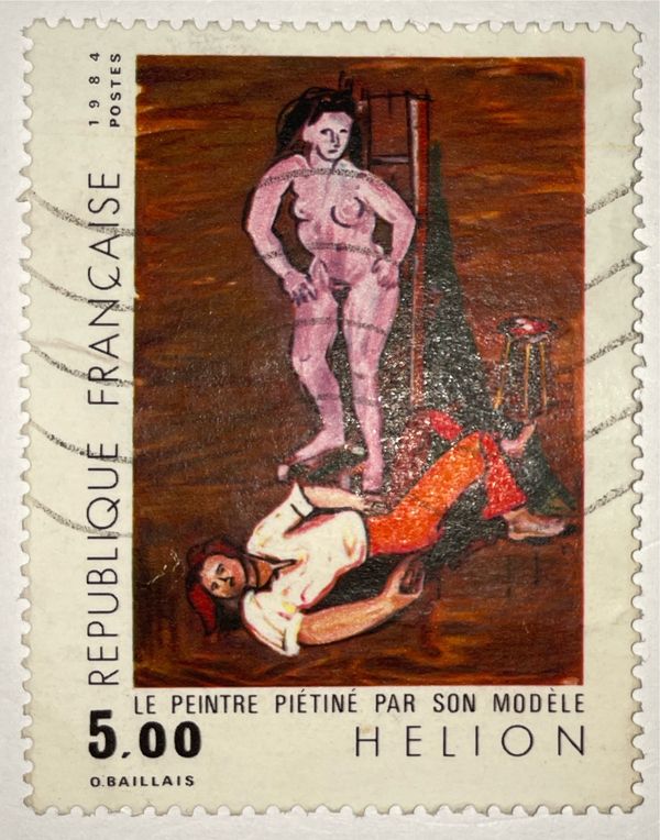 Jean Helion (1904-1987) "The painter walked by his model"