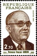 President Vincent Auriol (1884-1966)