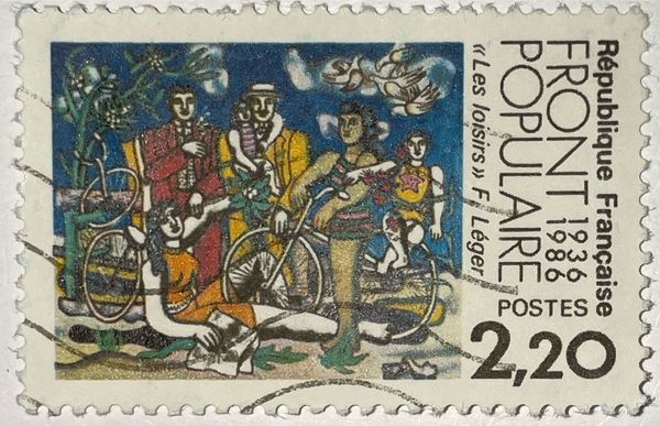 Popular Front 1936-1986 "Les loisirs" Fernand Léger