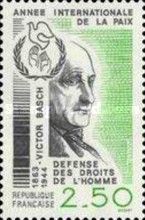 International Year of Peace: Victor Basch (1863-1944)