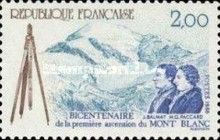 Bicentenary first ascent of Mont Blanc - J. Balmat - M.G. Pa