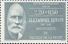 Alexandre Yersin (1863-1943). Discovery of the plague bacill