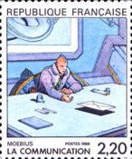 "Communication" as seen by Moebius