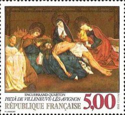 Enguerrand Quarton - Pieta of Villeneuve-lès-Avignon