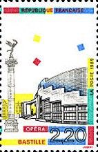 Panorama of Paris: Bastille Opera