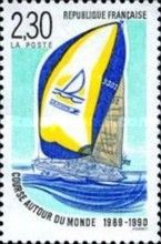 Sailing around the world- Yacht 'La Poste'
