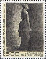 Georges Seurat "The black bow"